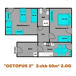 Octopus-2 Monteurwohnung In Zentrum! 2-zkb Im 2og